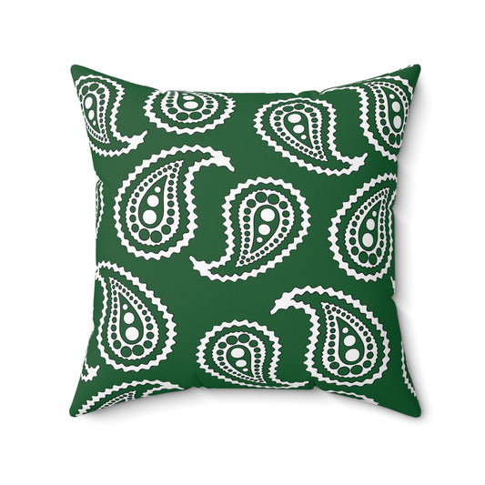 Saudi Arabia Retro Paisley Cushion Pillow
