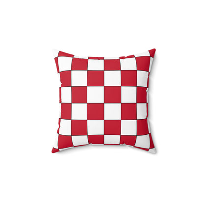 Austria Retro Check Cushion Pillow