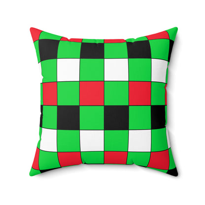 Kuwait Retro Check Cushion Pillow
