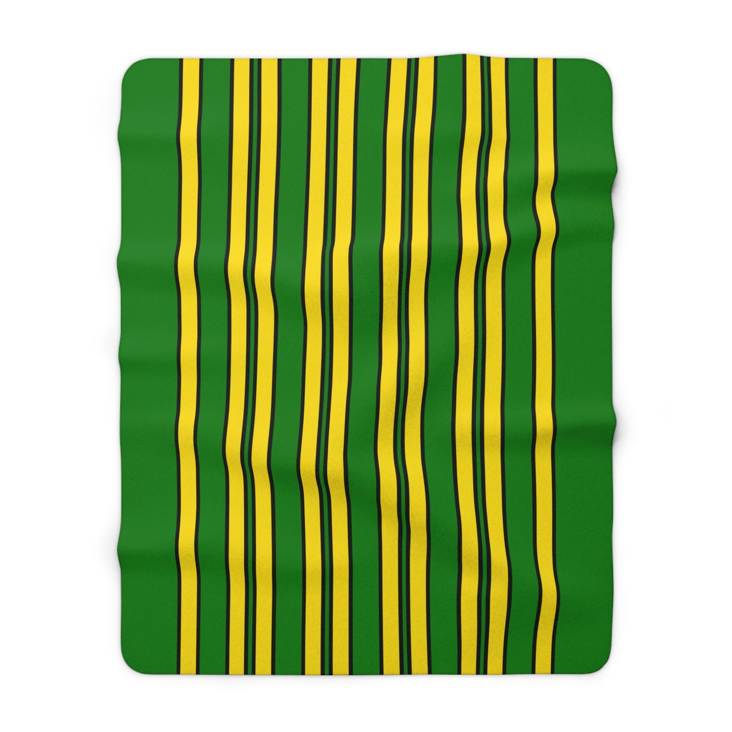 Cocos Islands Retro Stripes Blanket Throw