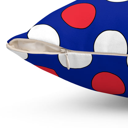 Sint Maarten Retro Polka Dots Cushion Pillow