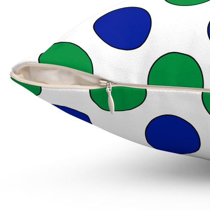 Lesotho Retro Polka Dots Cushion Pillow