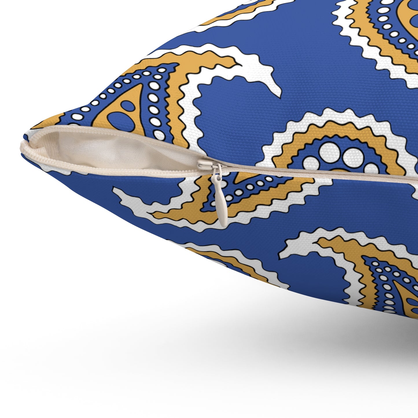 Marshall Islands Retro Paisley Cushion Pillow
