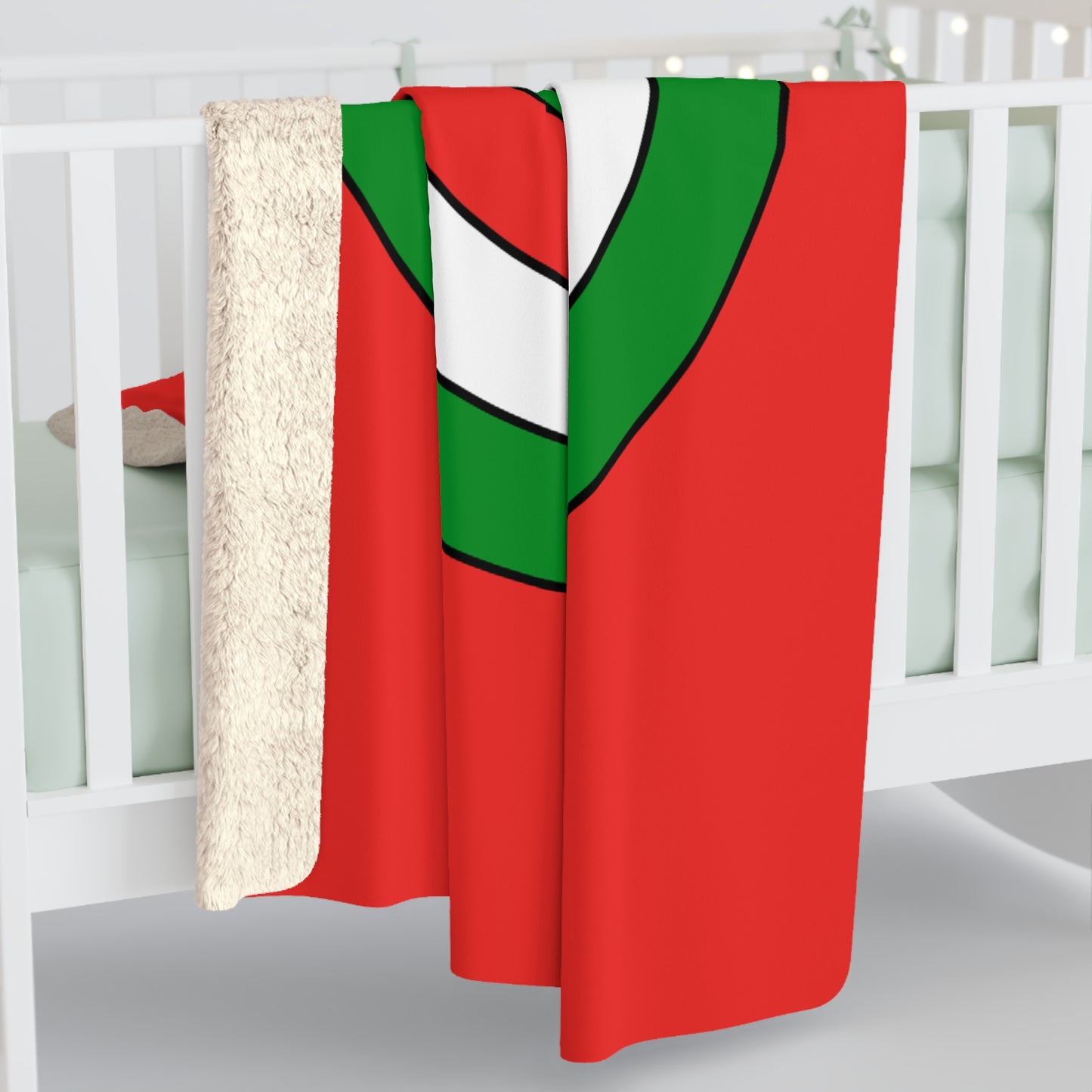 Oman Retro Target Blanket Throw