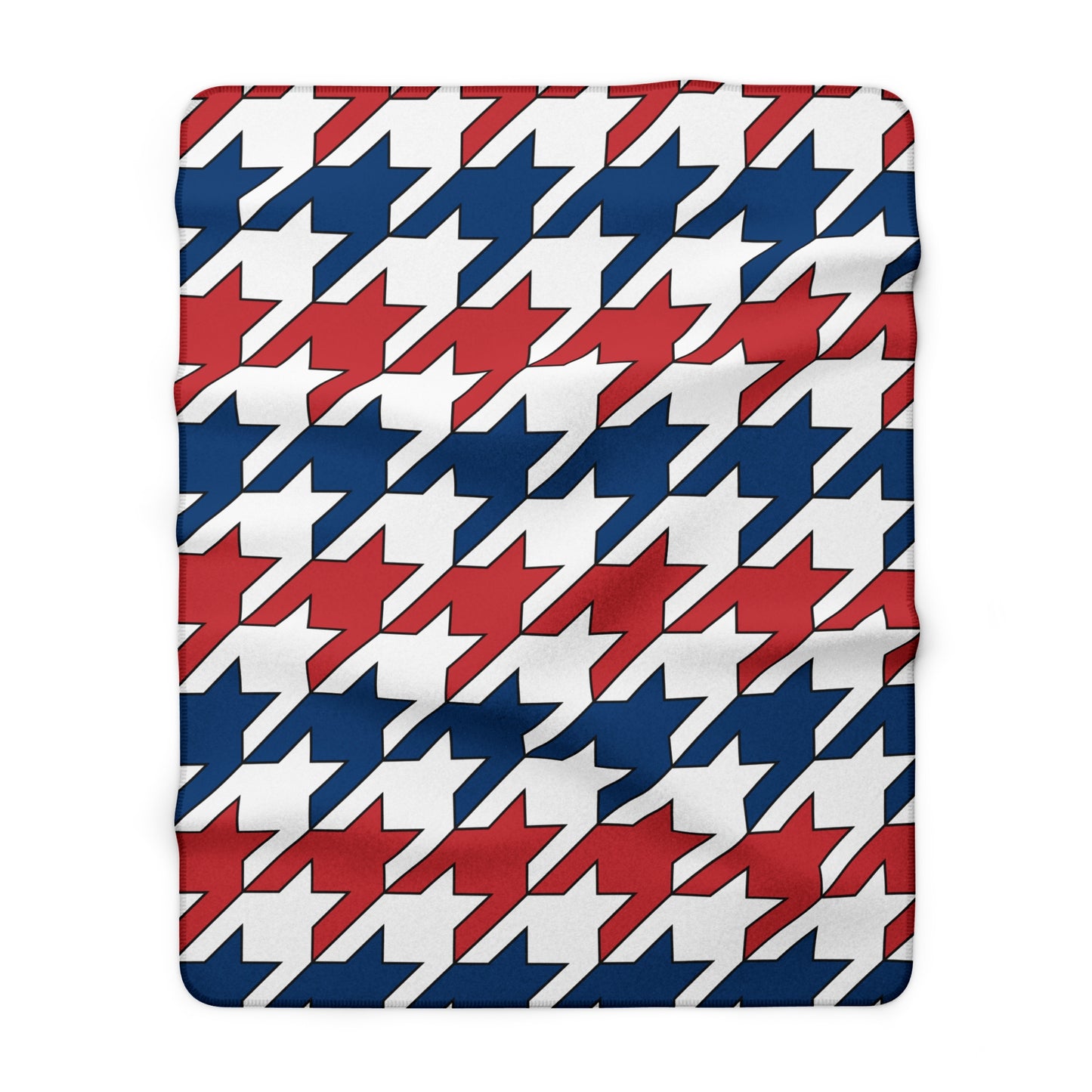 Serbia Retro Houndstooth Blanket Throw