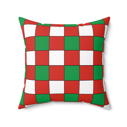 Pais Vasco Retro Check Cushion Pillow