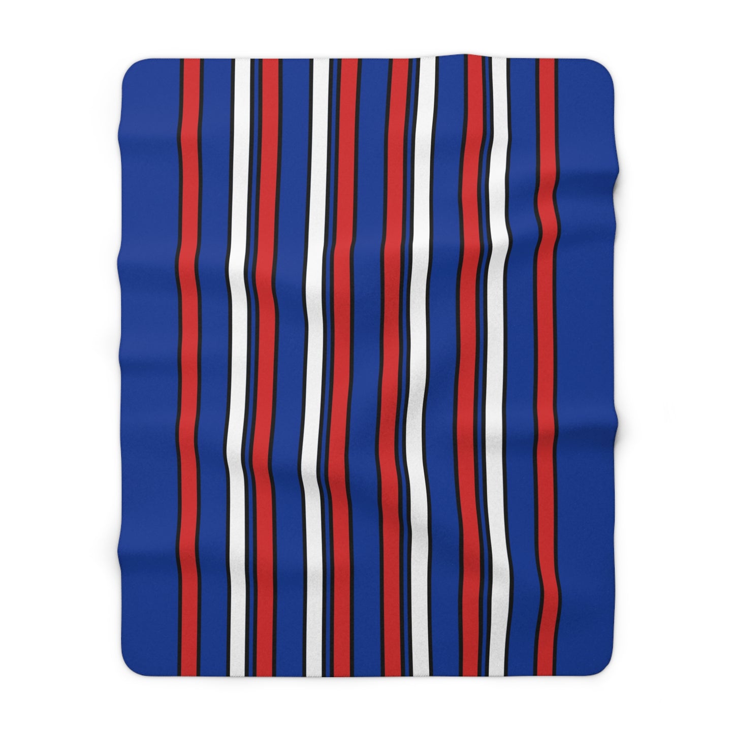 Iceland Retro Stripes Blanket Throw