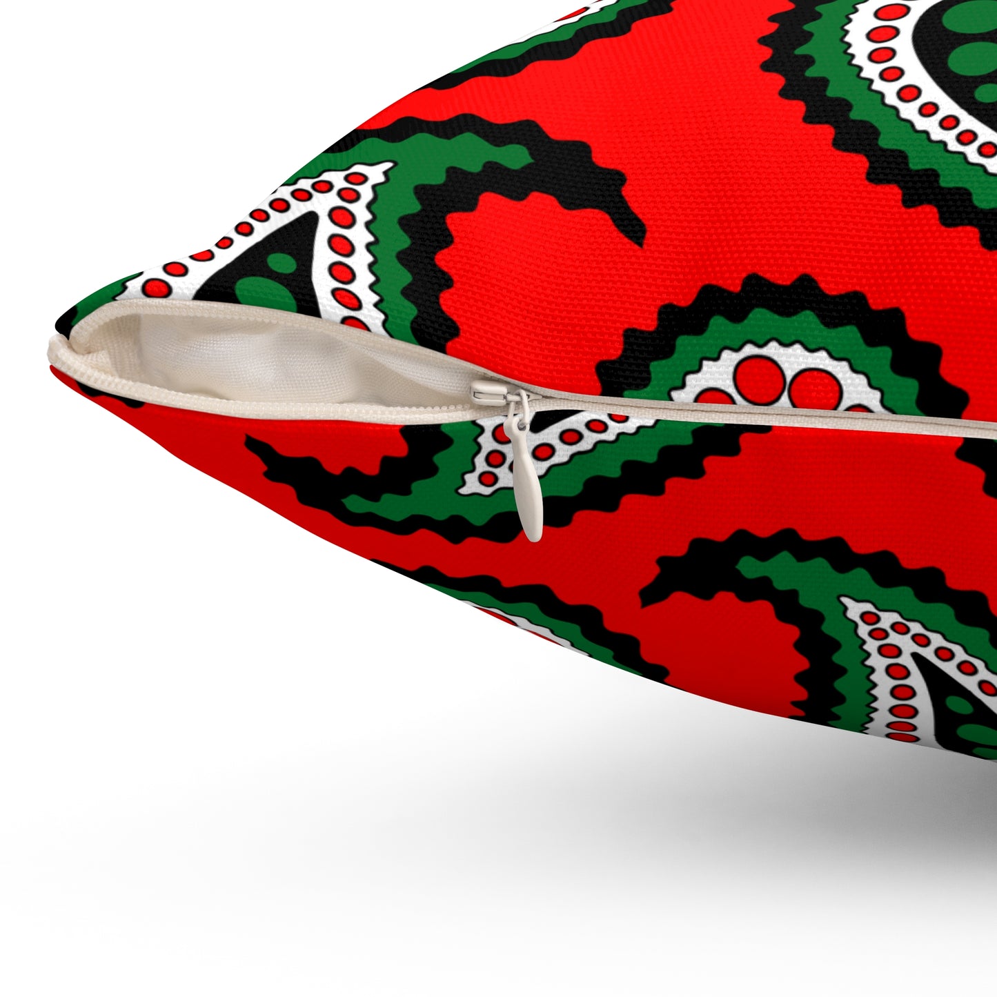 United Arab Emirates Retro Paisley Cushion Pillow