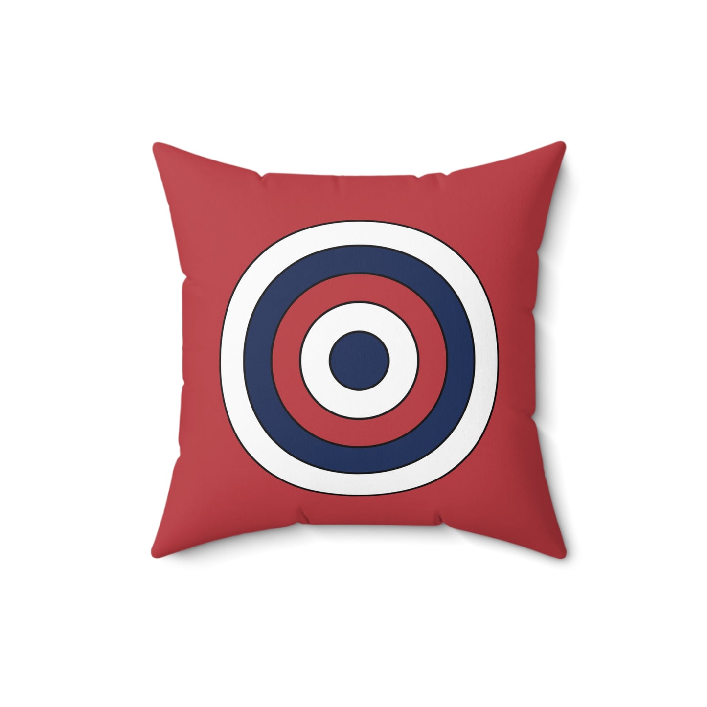 United States of America (USA) Retro Target Cushion Pillow