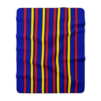 Andorra Retro Stripes Blanket Throw