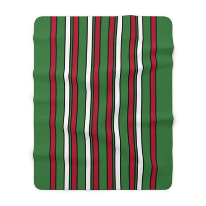 Suriname Retro Stripes Blanket Throw