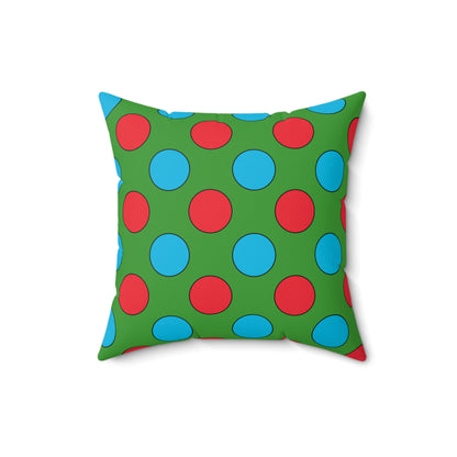 Azerbaijan Retro Polka Dots Cushion Pillow