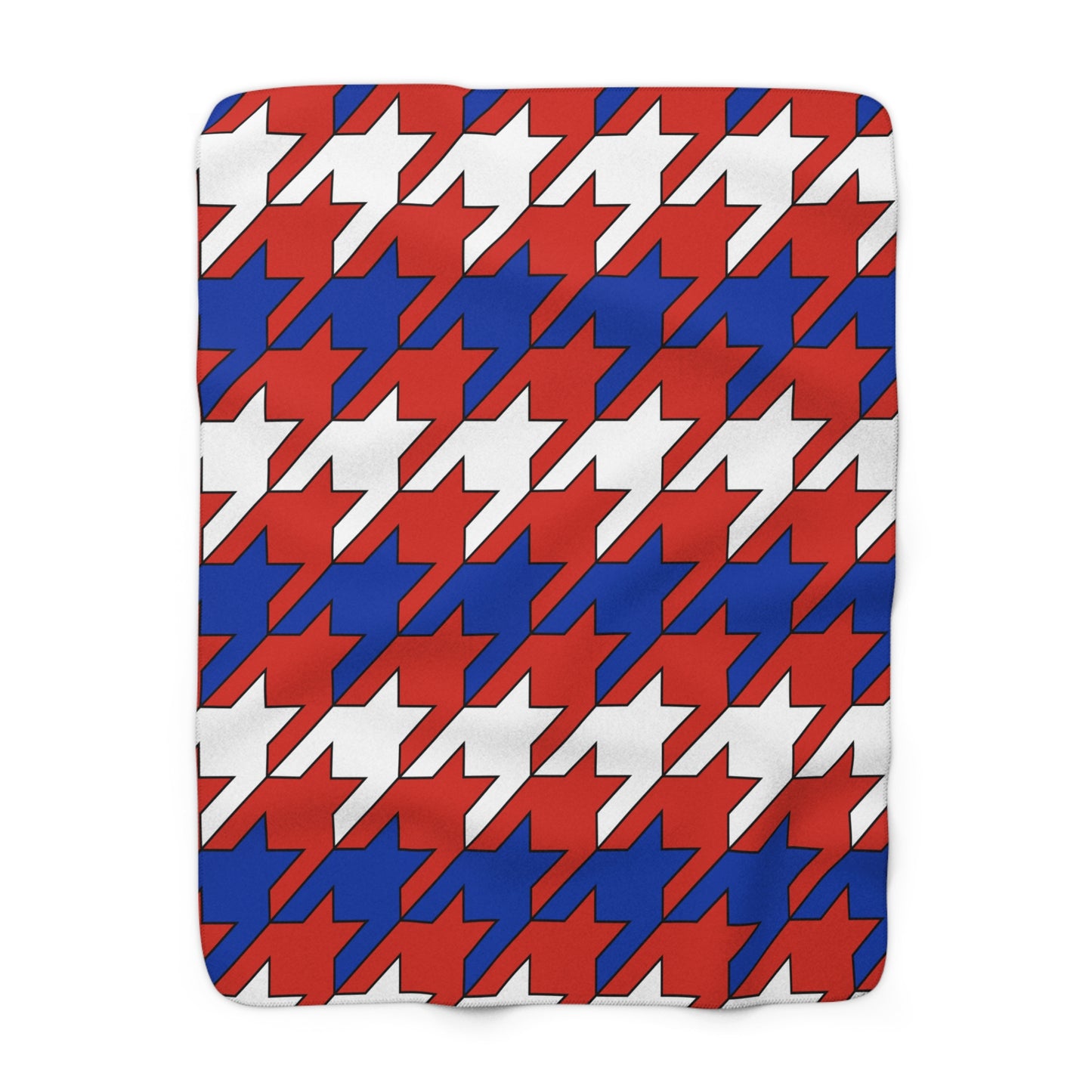 Paraguay Retro Houndstooth Blanket Throw