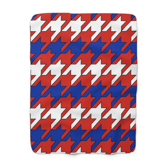 Paraguay Retro Houndstooth Blanket Throw