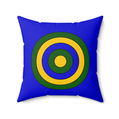 Solomon Islands Retro Target Cushion Pillow