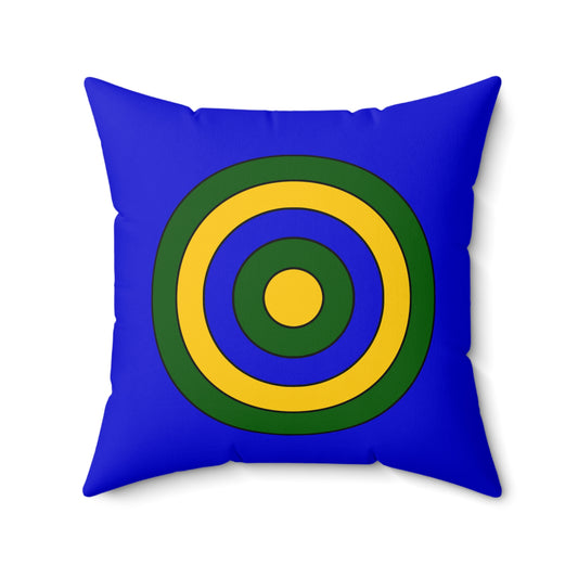 Solomon Islands Retro Target Cushion Pillow