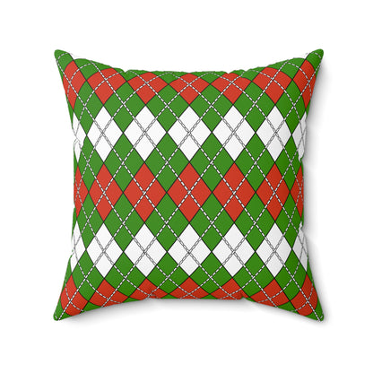 Hungary Retro Argyle Cushion Pillow