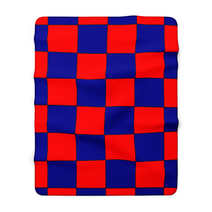 Taiwan Retro Check Blanket Throw