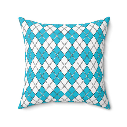 Honduras Retro Argyle Cushion Pillow
