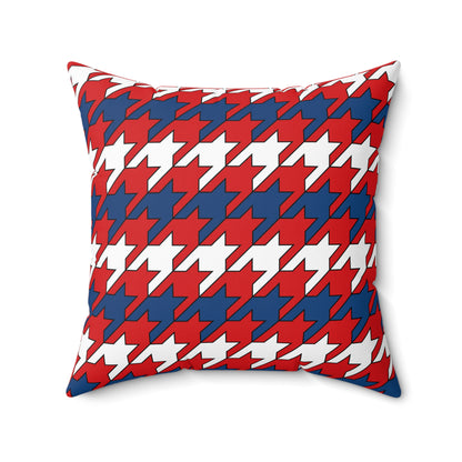 Czechia Retro Houndstooth Cushion Pillow