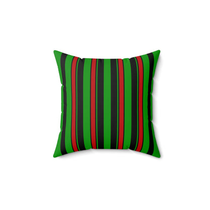 Afghanistan Retro Stripes Cushion Pillow