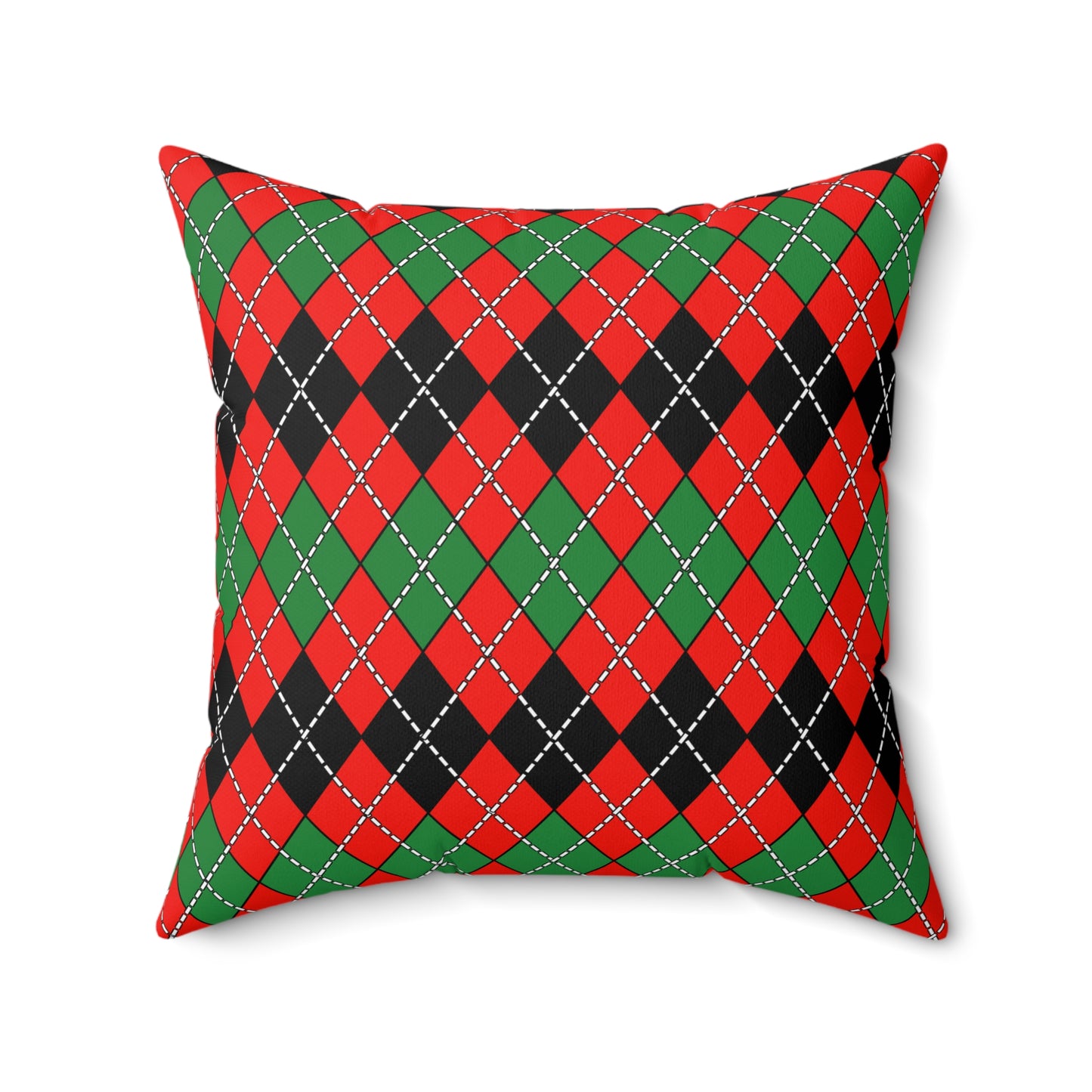 Malawi Retro Argyle Cushion Pillow