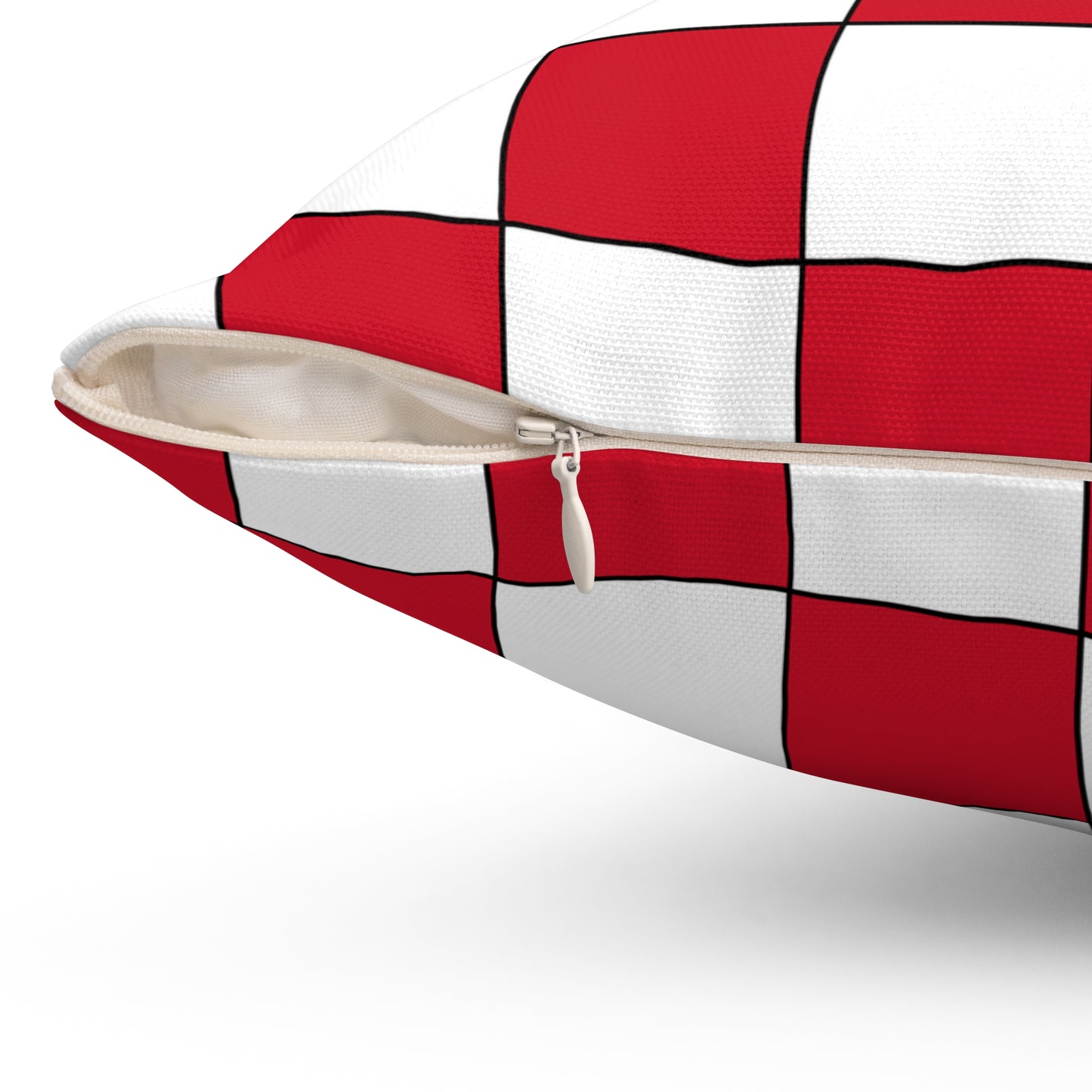 Jersey Retro Check Cushion Pillow