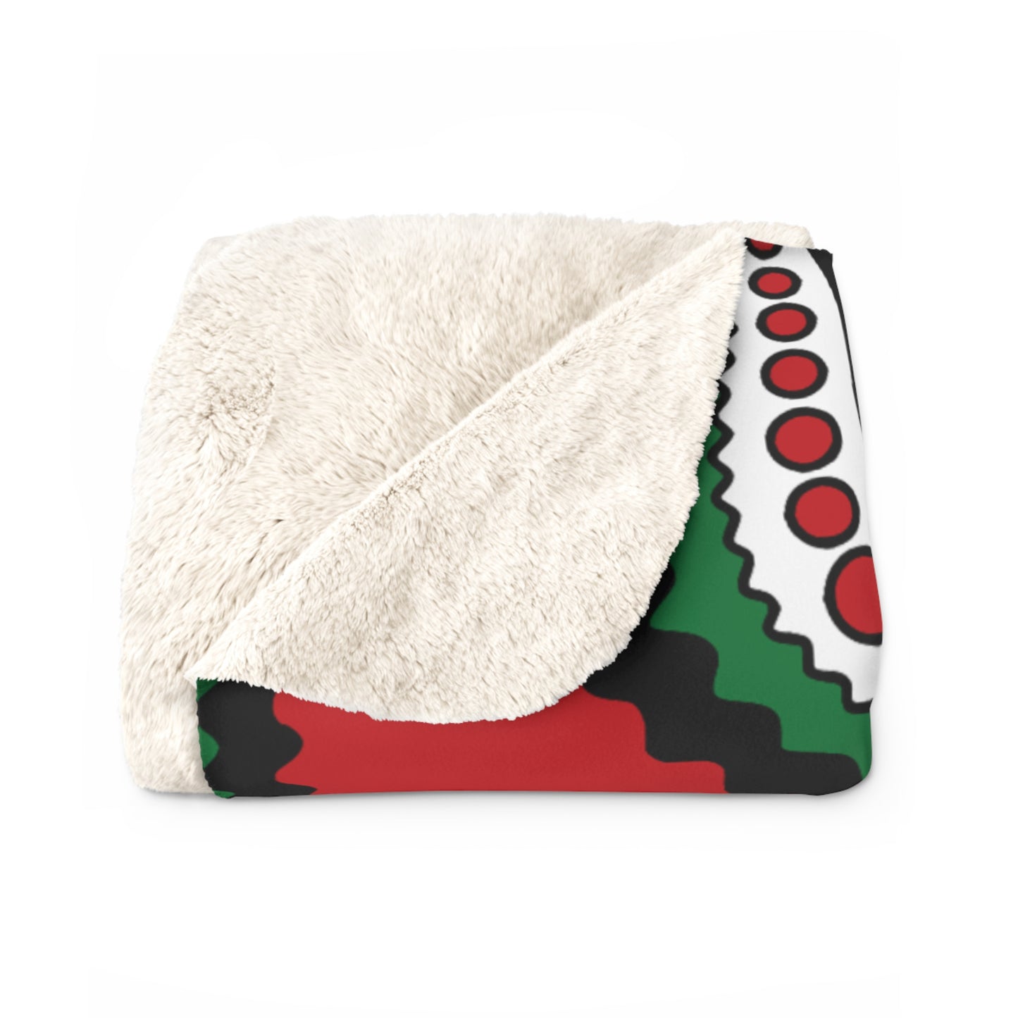 Western Sahara Retro Paisley Blanket Throw