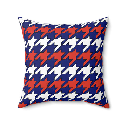 Cabo Verde Retro Houndstooth Cushion Pillow