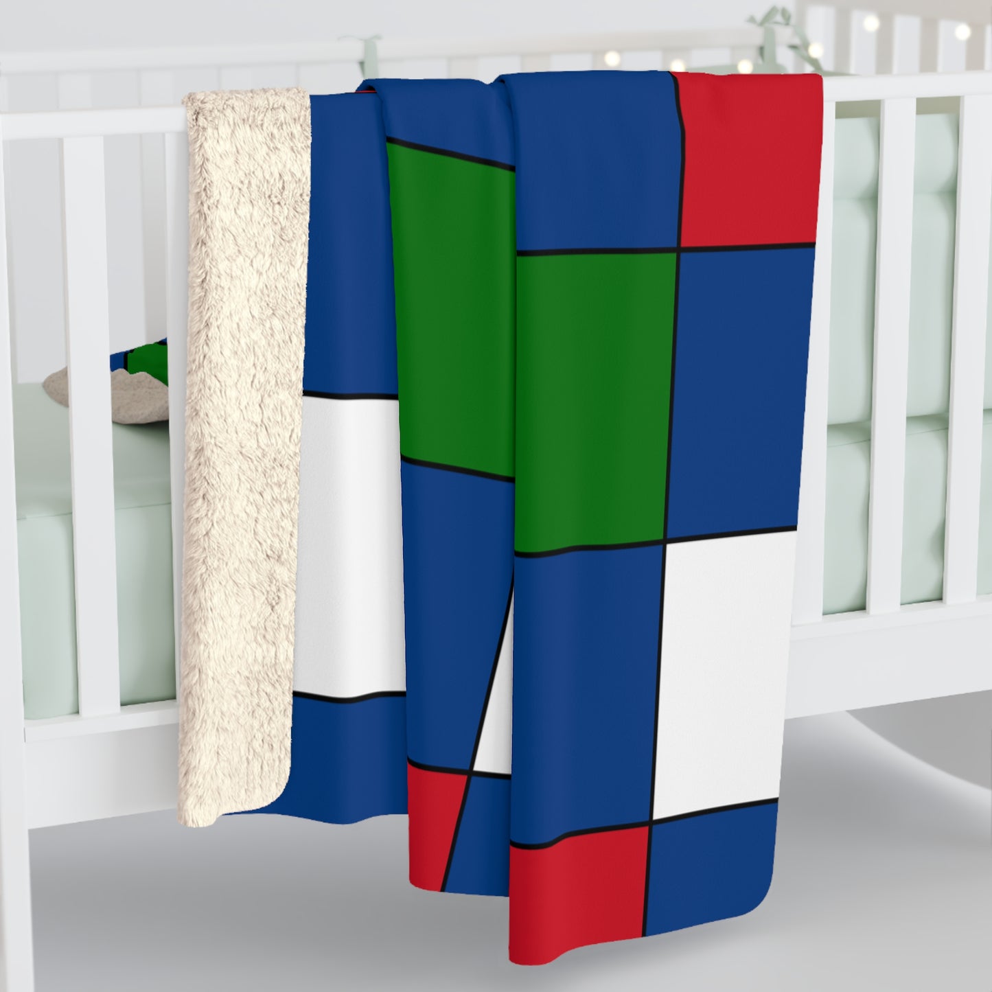 Belize Retro Check Blanket Throw