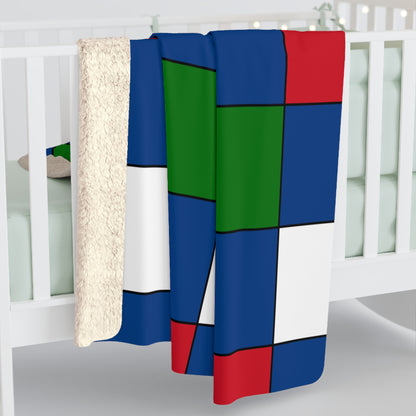 Belize Retro Check Blanket Throw