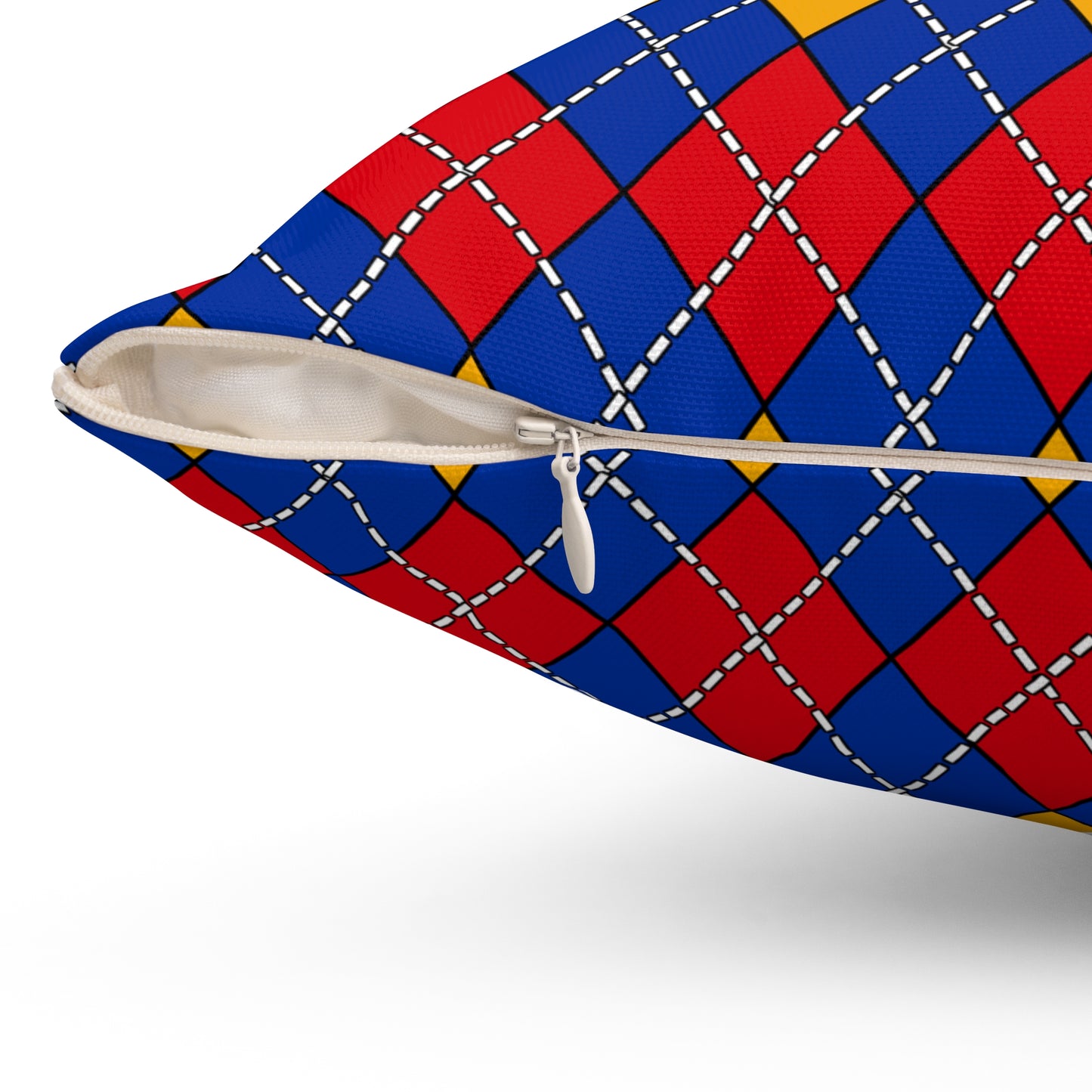 Armenia Retro Argyle Cushion Pillow