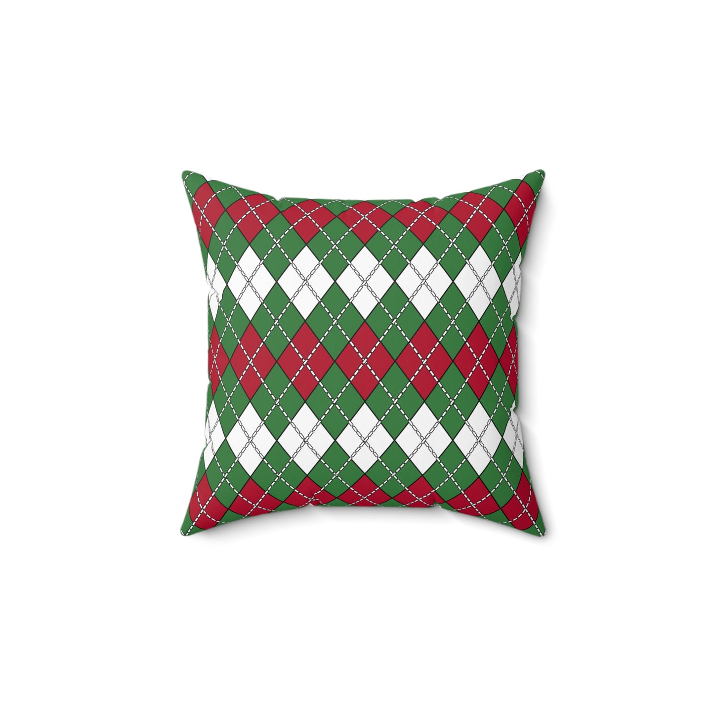 Suriname Retro Argyle Cushion Pillow
