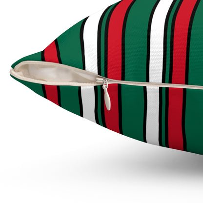 Mexico Retro Stripes Cushion Pillow
