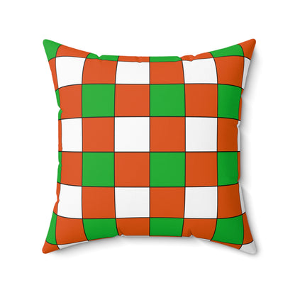 Niger Retro Check Cushion Pillow