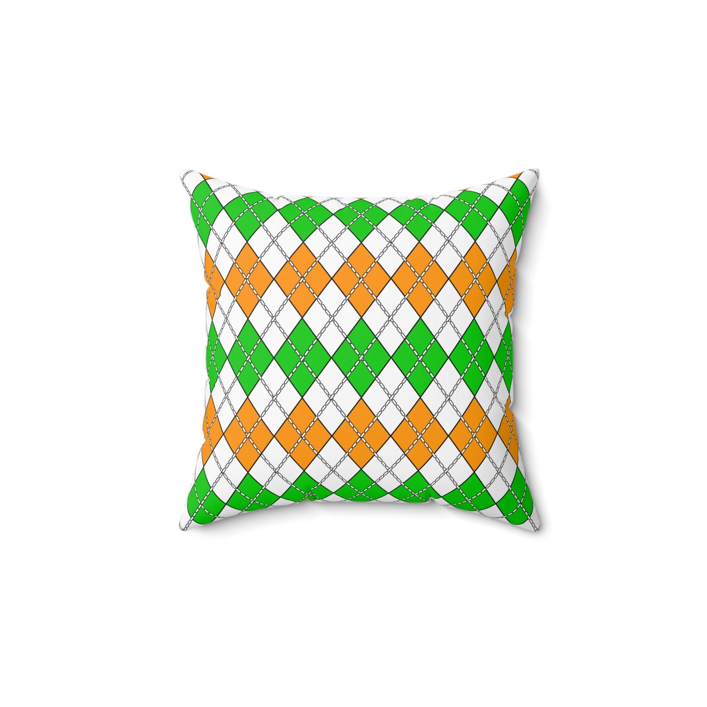 Cote Divoire Retro Argyle Cushion Pillow