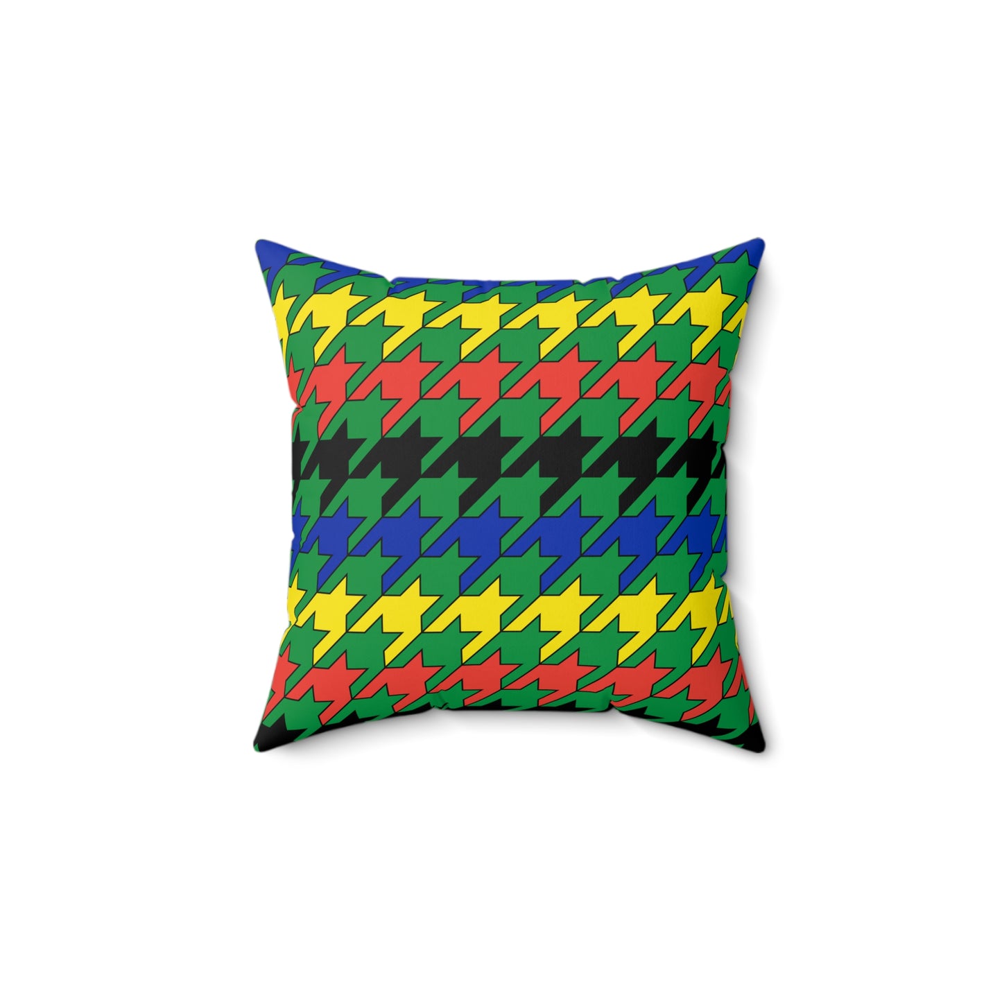 New Caledonia Retro Houndstooth Cushion Pillow