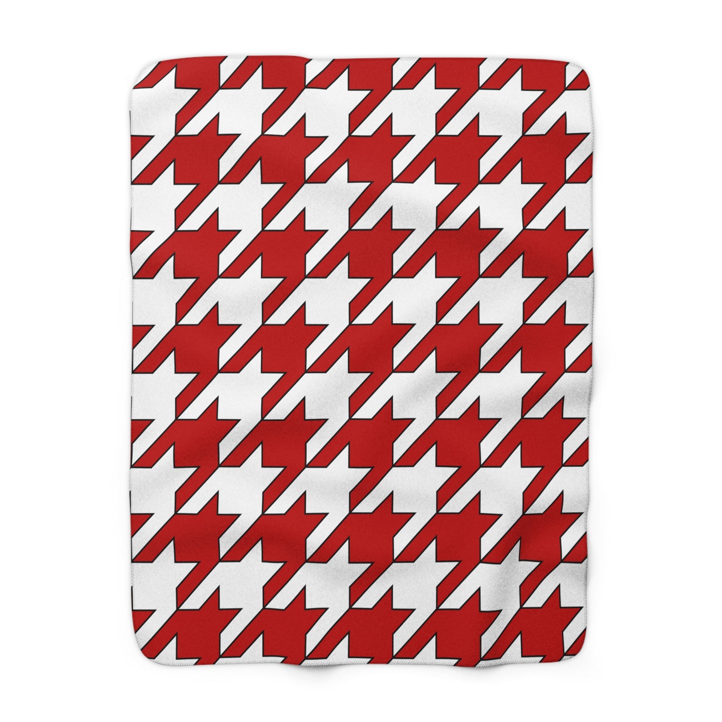 Tonga Retro Houndstooth Blanket Throw