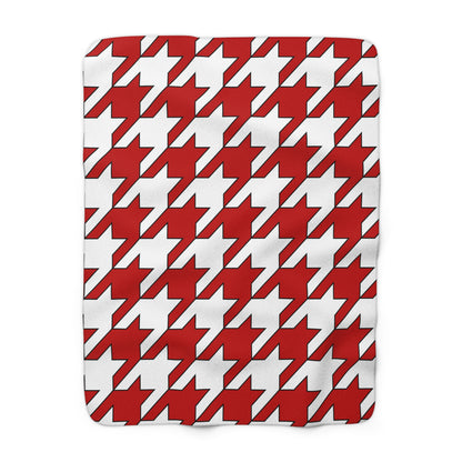 Tonga Retro Houndstooth Blanket Throw