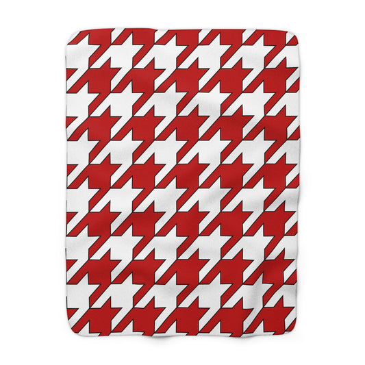 Tonga Retro Houndstooth Blanket Throw