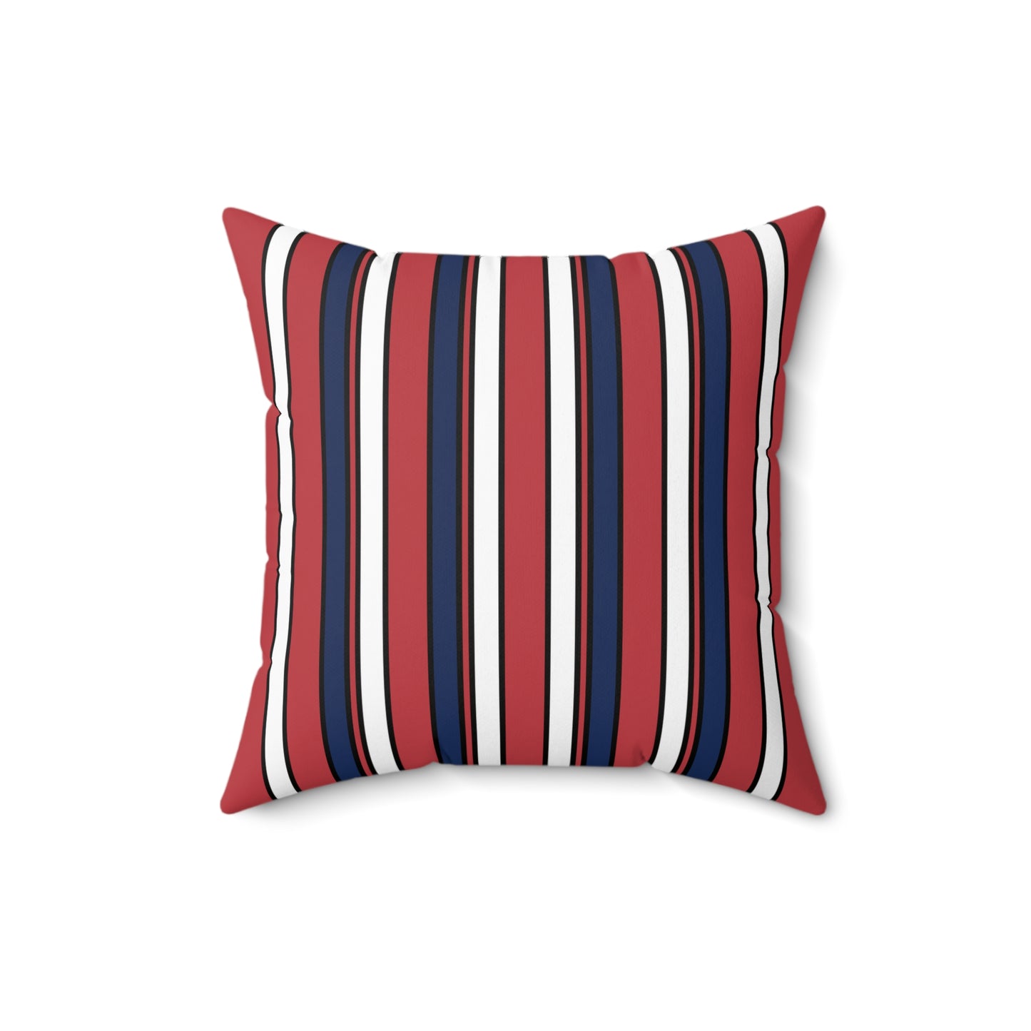United States of America (USA) Retro Stripes Cushion Pillow