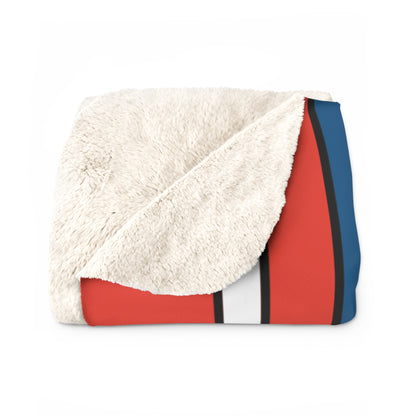 Kiribati Retro Stripes Blanket Throw