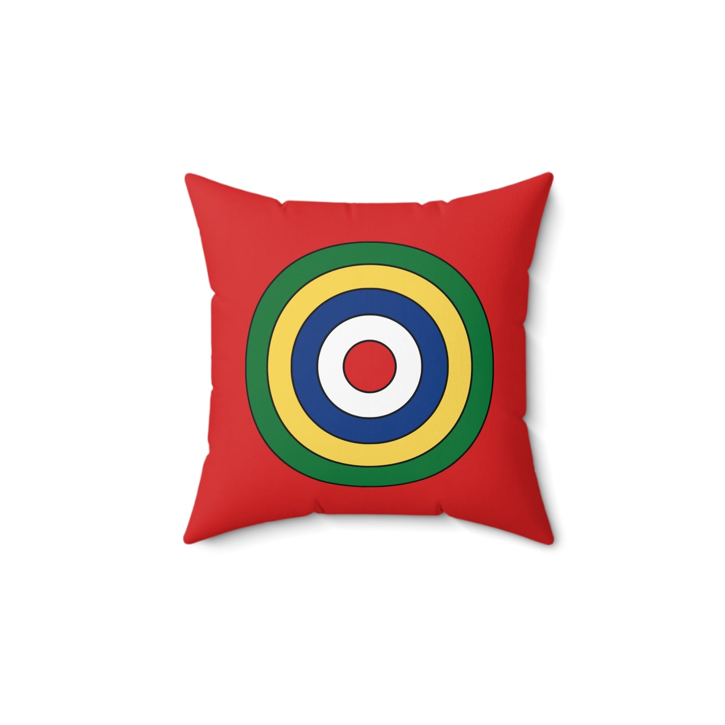 Seychelles Retro Target Cushion Pillow