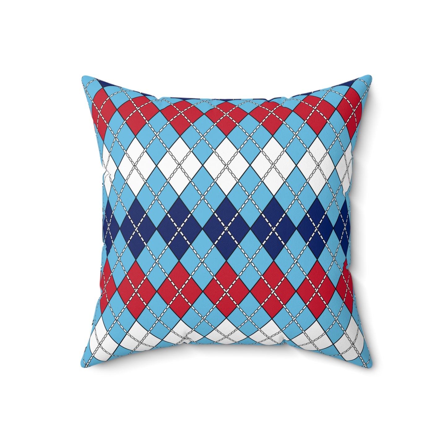 Fiji Retro Argyle Cushion Pillow