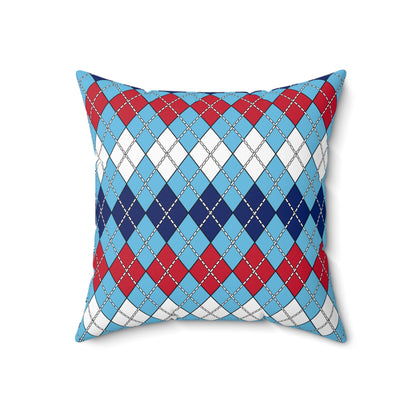 Fiji Retro Argyle Cushion Pillow