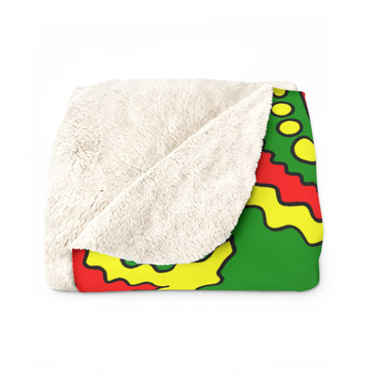 Guinea Retro Paisley Blanket Throw