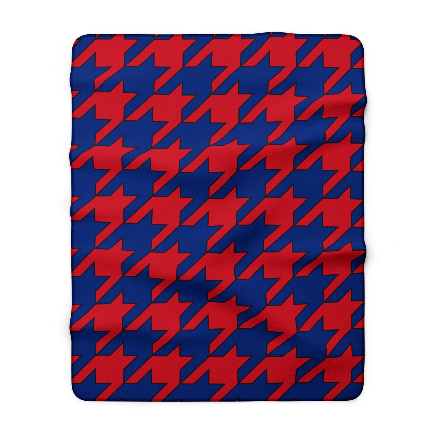 Samoa Retro Houndstooth Blanket Throw