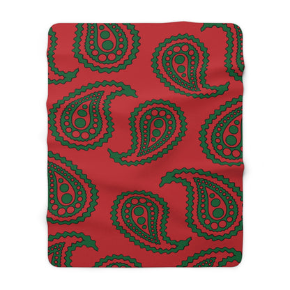 Morocco Retro Paisley Blanket Throw