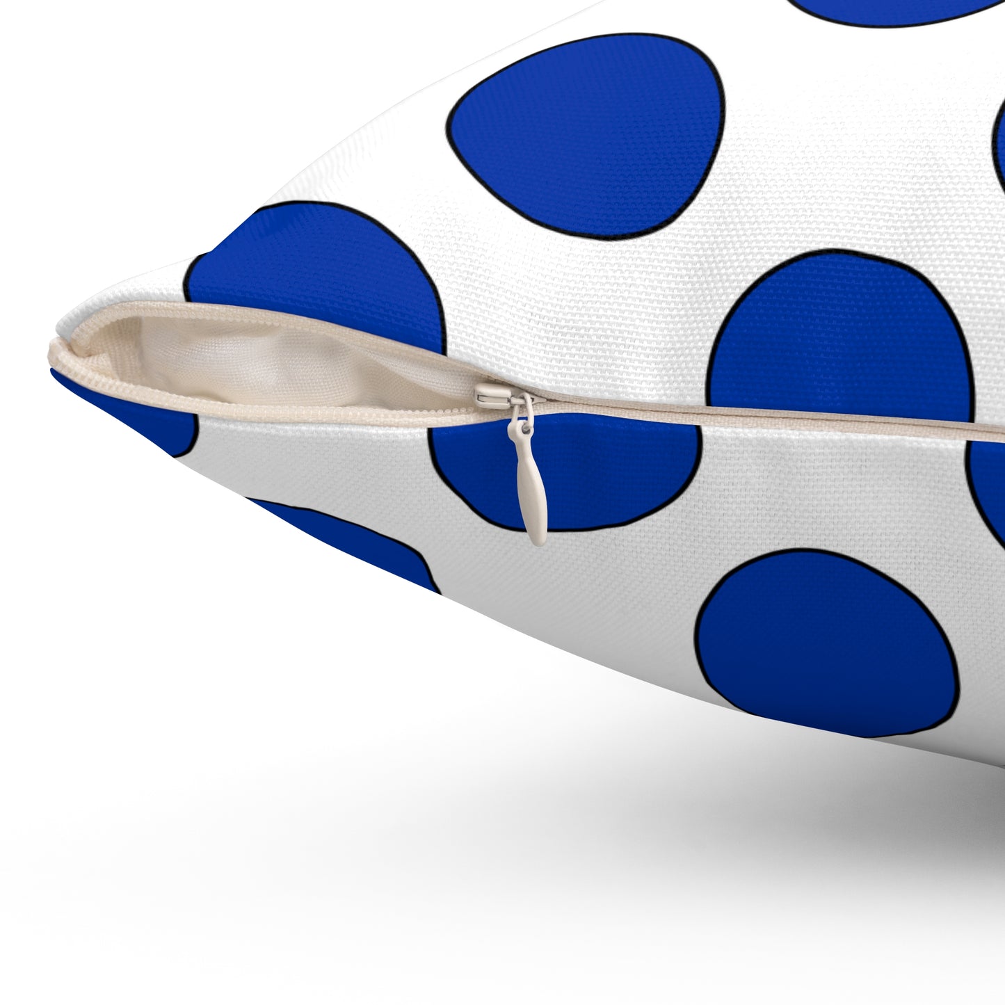 Uruguay Retro Polka Dots Cushion Pillow