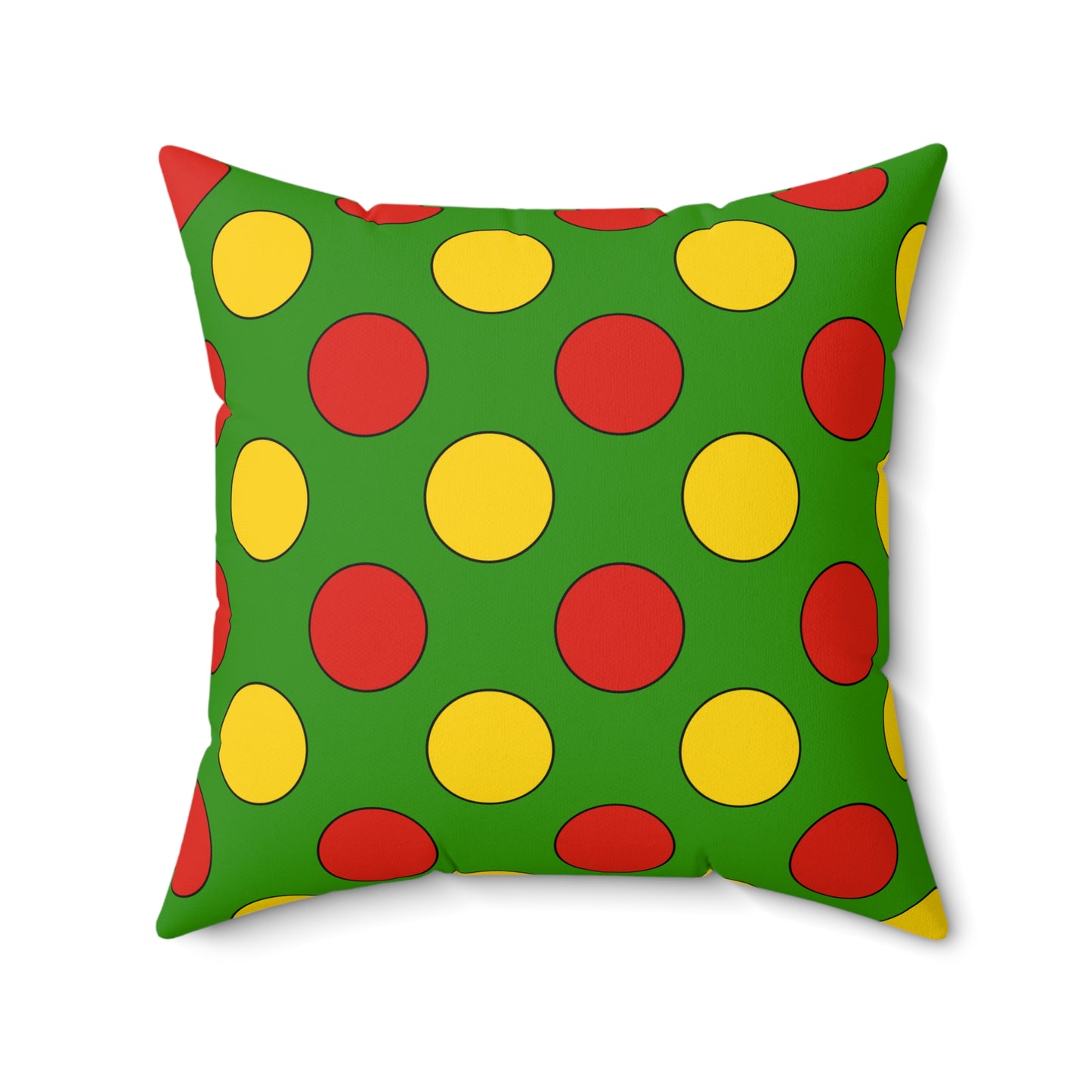 Benin Retro Polka Dots Cushion Pillow